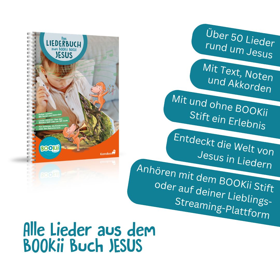 Kondoo Verlag-Das Liederbuch zum BOOKii-Buch JESUS_2443088_