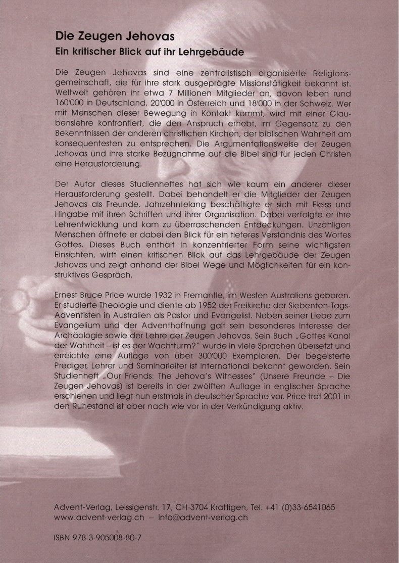 Advent-Verlag Schweiz-Die Zeugen Jehovas_2410104_