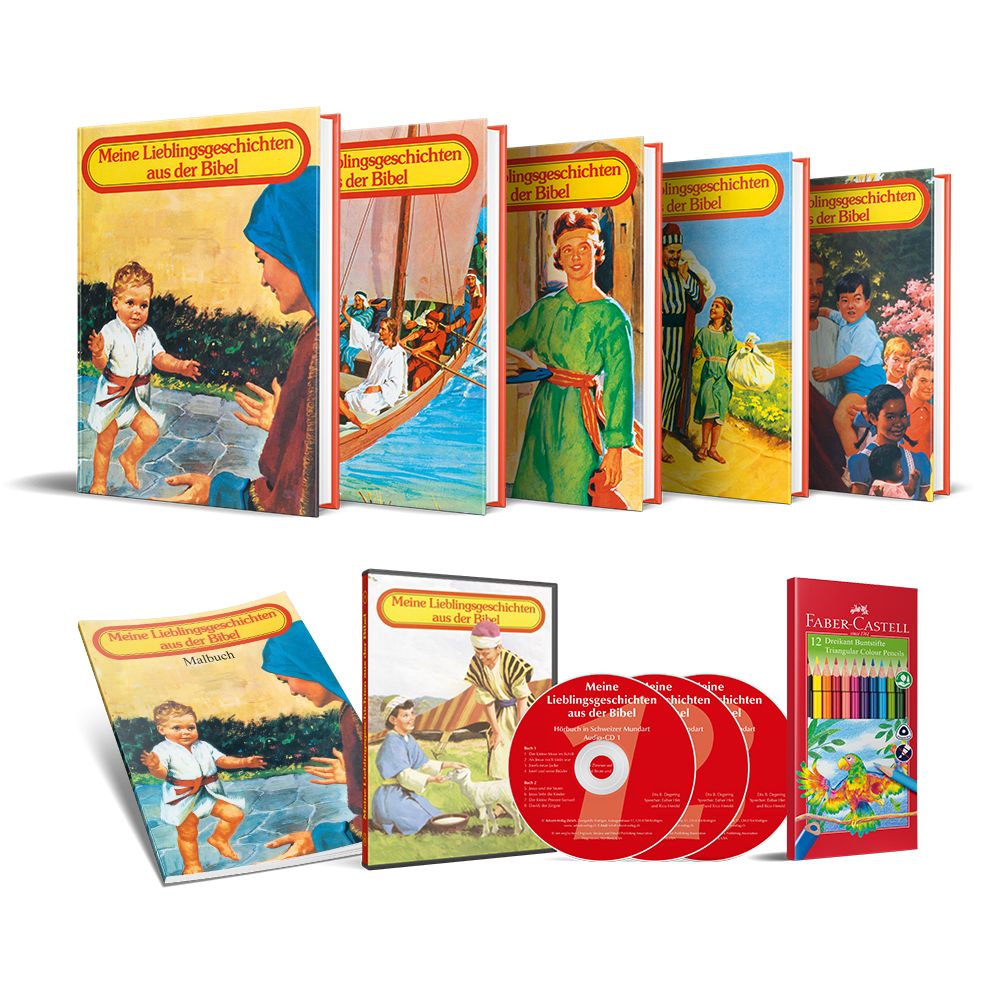 Advent-Verlag Schweiz-Serie: Meine Lieblingsgeschichten inkl. CD 1-3 Mundart_2210245_