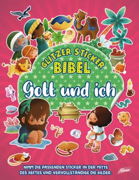 Adonia-Glitzer Sticker Bibel Gott und ich_2942820_
