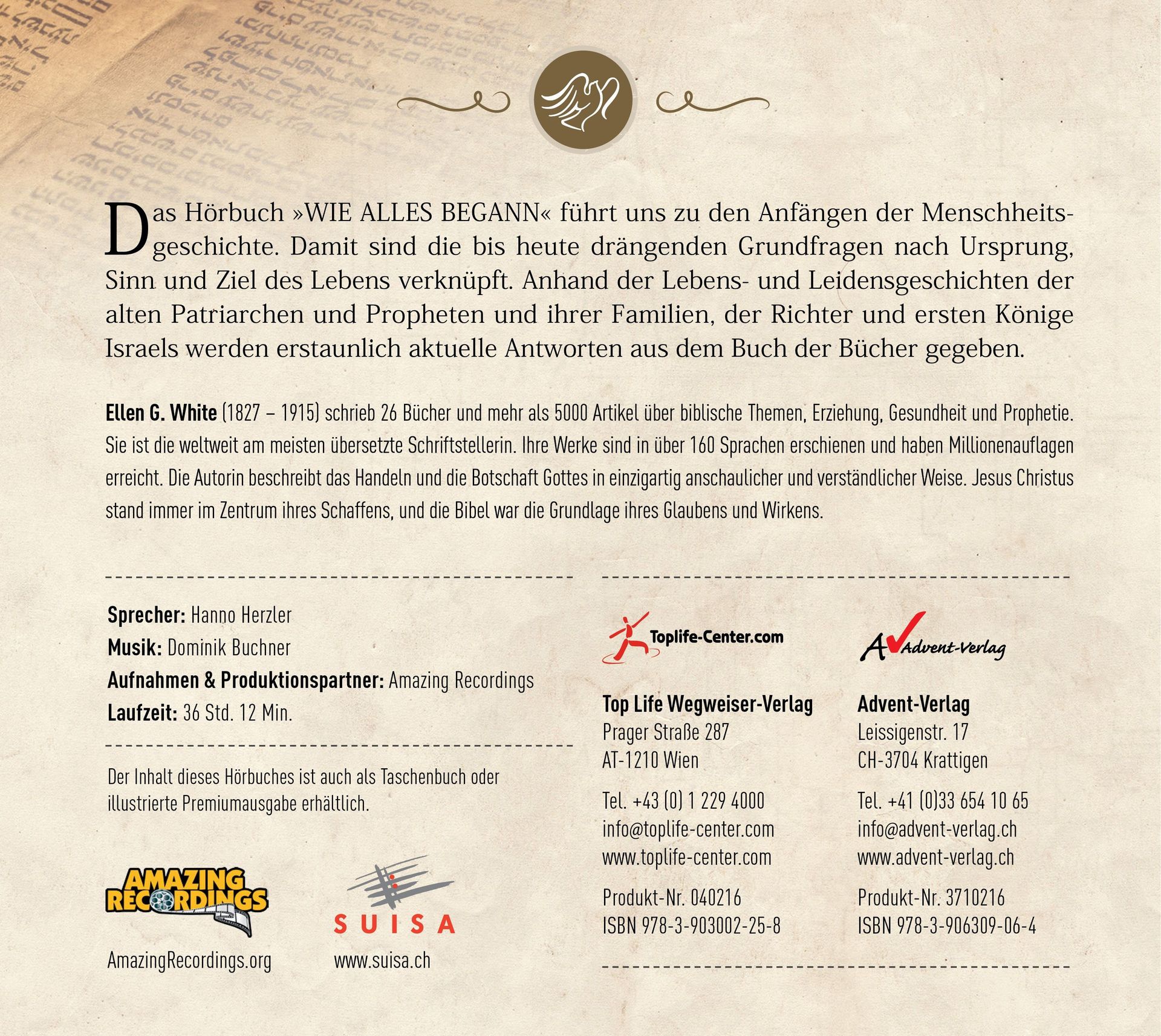 Advent-Verlag Schweiz-HB: Wie alles begann - digitale Version (MP3-Download)_2413014_