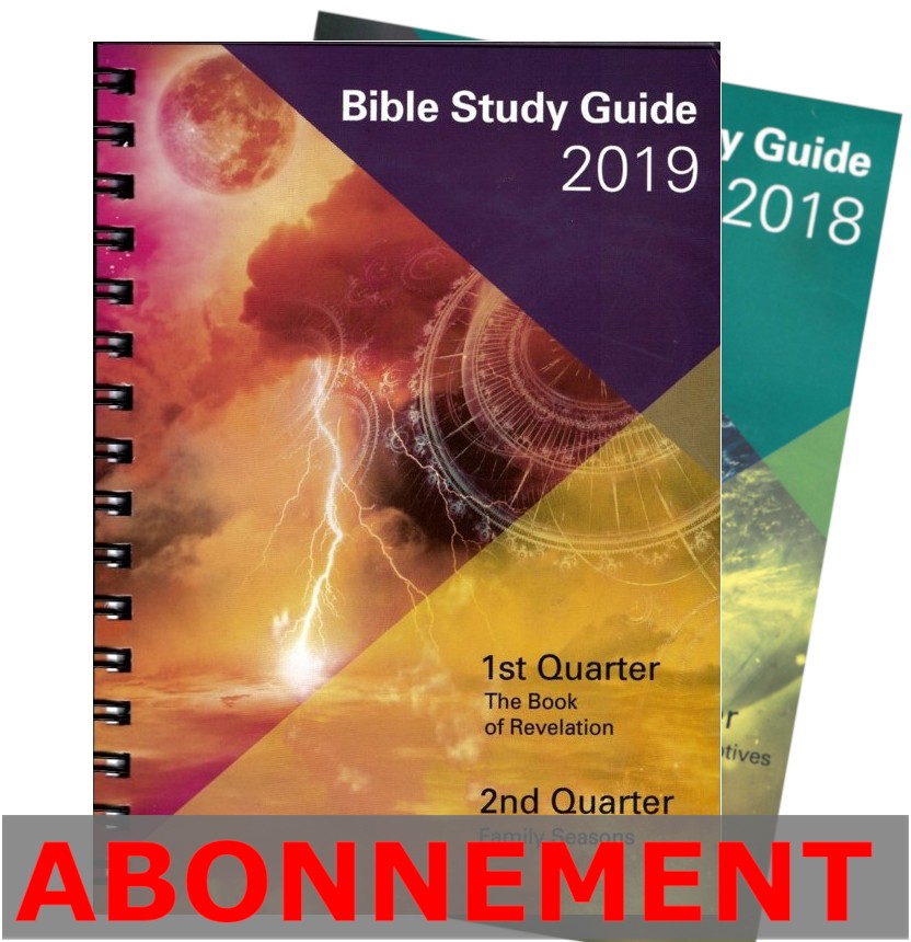 Bible Study Guide, Englisch, Weltfeld, Gross, Abonnement 2023