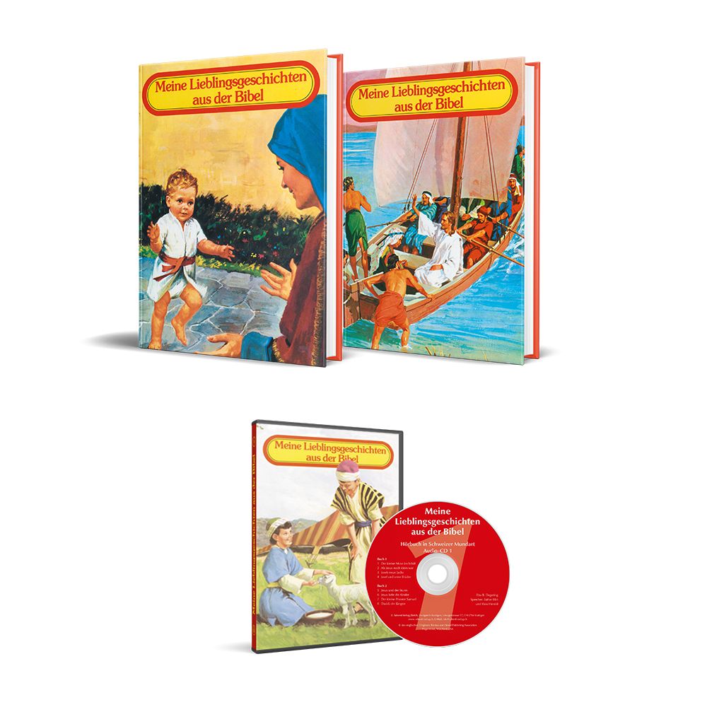 Advent-Verlag Schweiz-Serie: Meine Lieblingsgeschichten, Bde. 1 + 2, CD 1 Mundart_2410903_