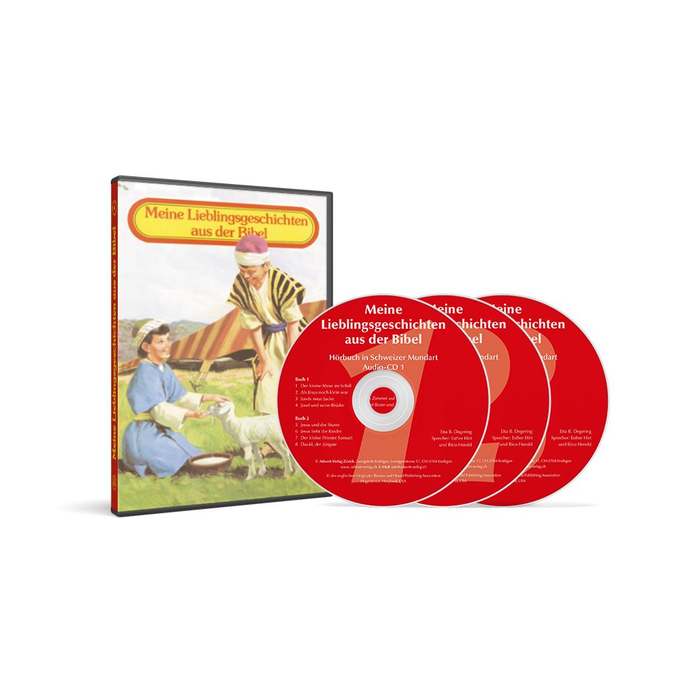 Advent-Verlag Schweiz-HB: Meine Lieblingsgeschichten, 3 Audio-CDs, Mundart, Serie_3210259_1 Advent-Verlag Schweiz-HB: Meine Lieblingsgeschichten, 3 Audio-CDs, Mundart, Serie_3210259_