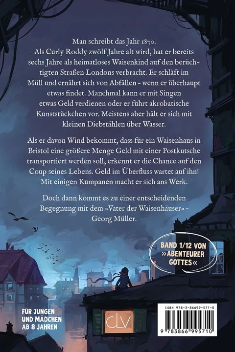 CLV Christliche Literatur-Verbreitung-Der Räuber von Ashley Downs, Abenteurer Gottes 1_2942963_