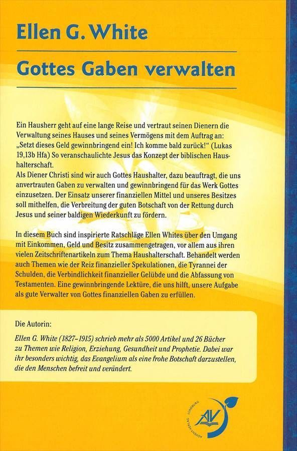 Advent-Verlag GmbH-Gottes Gaben verwalten_2420171_2 Advent-Verlag GmbH-Gottes Gaben verwalten_2420171_