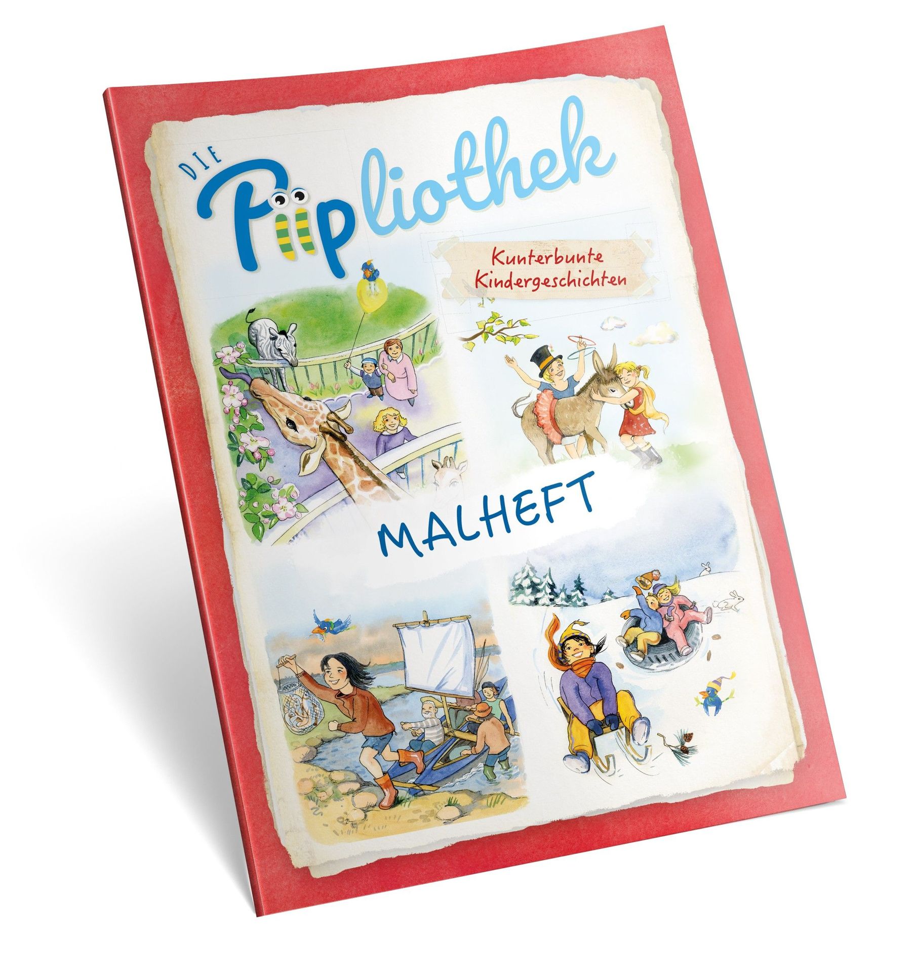 Advent-Verlag Schweiz-Serie: Die Piipliothek, 4 Bd., HB, MH, Piip_2211249_