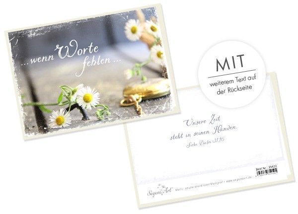 Segensart-Faltkarte: wenn Worte fehlen_4741855_1 Segensart-Faltkarte: wenn Worte fehlen_4741855_