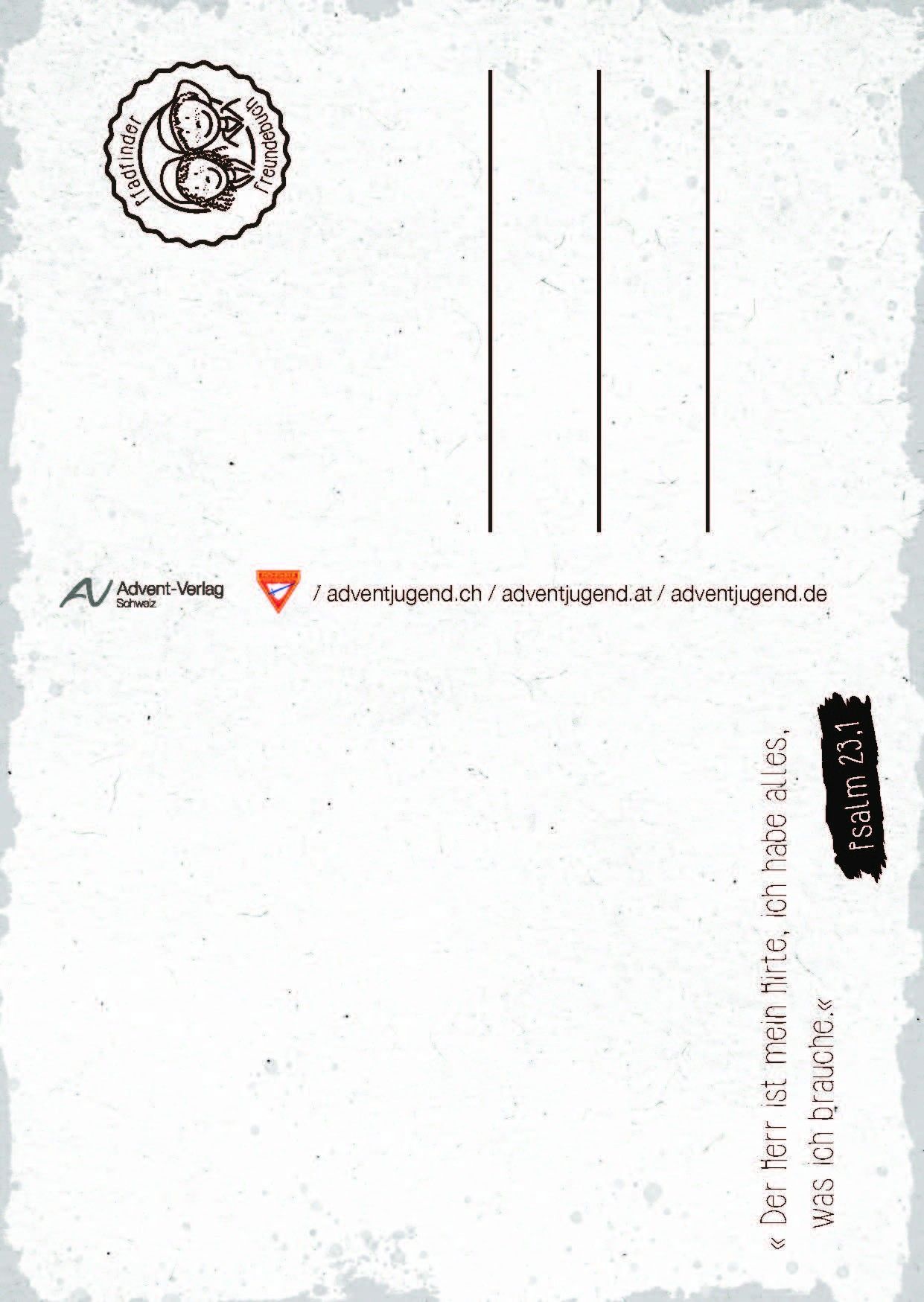 Advent-Verlag Schweiz-Pfadfinder, Postkartenset_4412165_