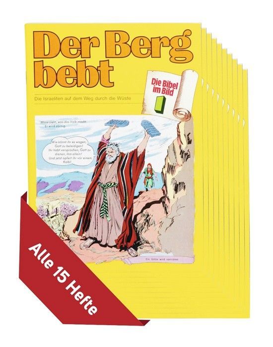 AVA Verlagsauslieferung AG-Die Bibel im Bild, 15 Comic-Hefte_2942014_
