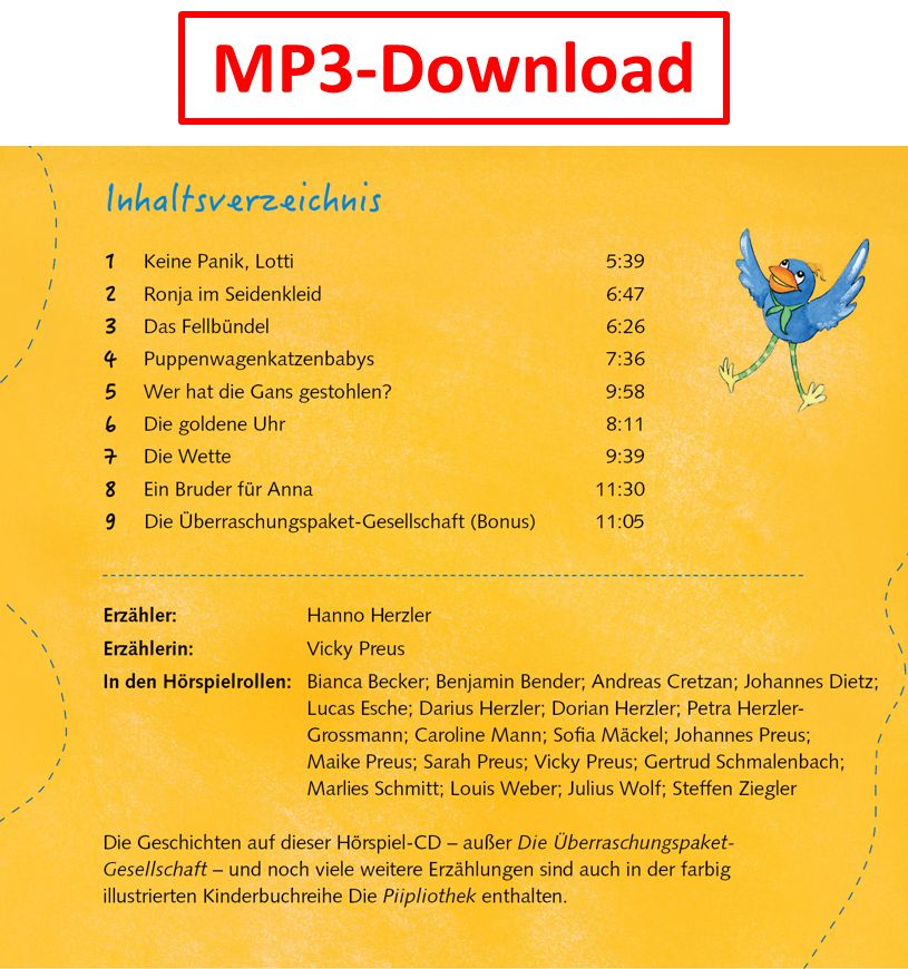 Advent-Verlag Schweiz-HB: Die Piipliothek - digitale Version (MP3-Download)_2413019_2 Advent-Verlag Schweiz-HB: Die Piipliothek - digitale Version (MP3-Download)_2413019_
