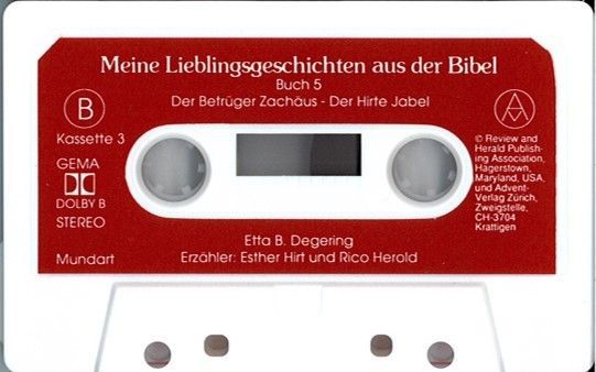 Advent-Verlag Schweiz-Serie: Meine Lieblingsgeschichten, Bd. 5, KS 3 Mundart_2410902_