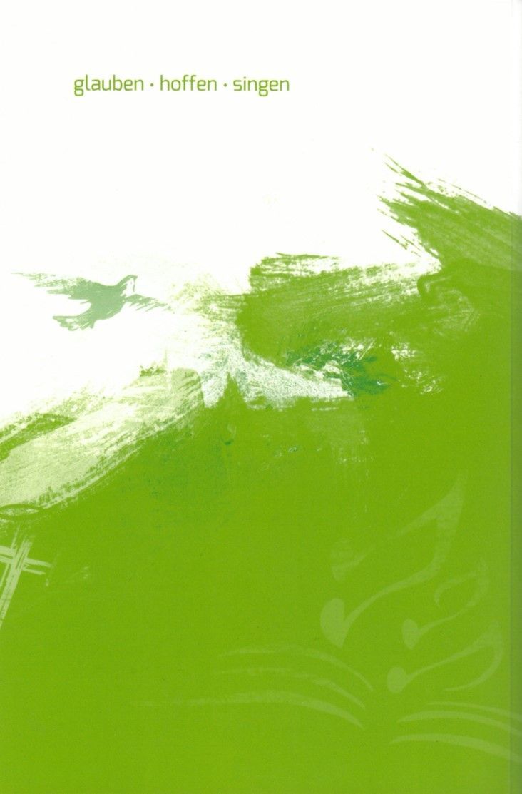 Advent-Verlag GmbH-Glauben - hoffen - singen, Softcover grün_2420155_