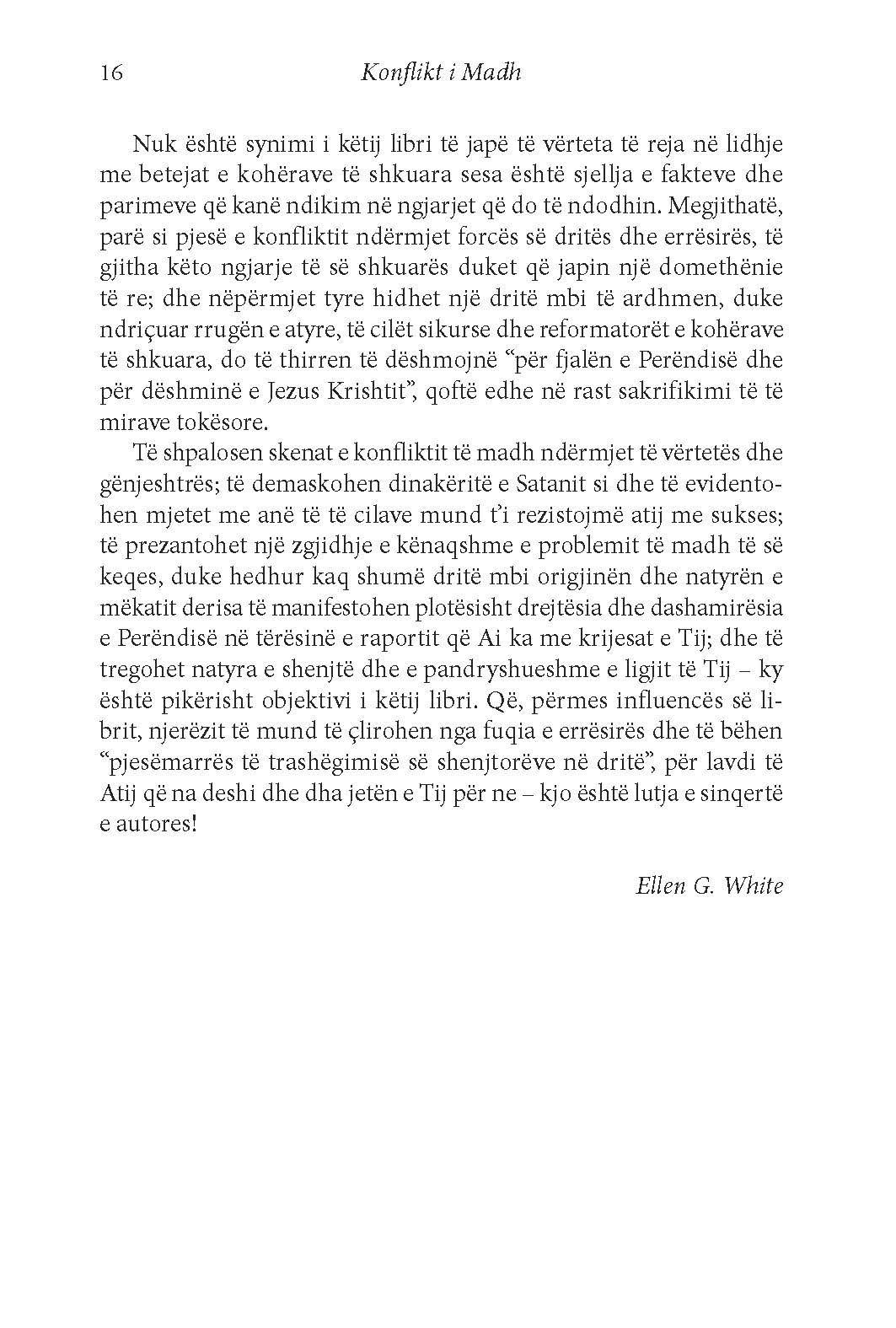 Advent-Verlag Schweiz-Vom Schatten zum Licht, Softcover, Albanisch (Konflikti i Madh)_2542211_