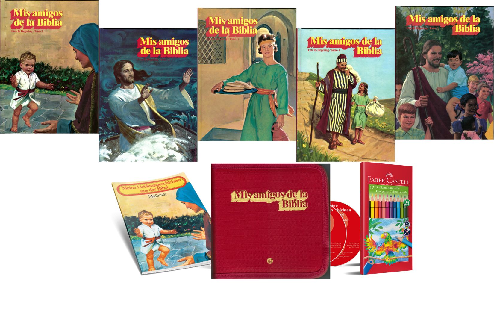 Pacific Press Publishing Association-Serie: Meine Lieblingsgeschichten, Spanisch (Mis Amigos de la Biblia)_2540578_