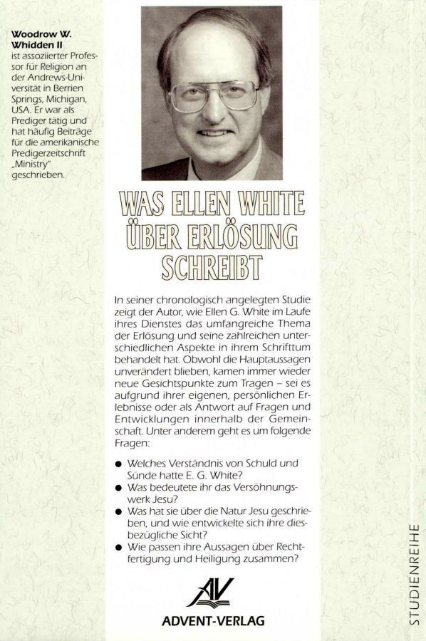 Advent-Verlag GmbH-Was Ellen White über Erlösung schreibt_2420376_