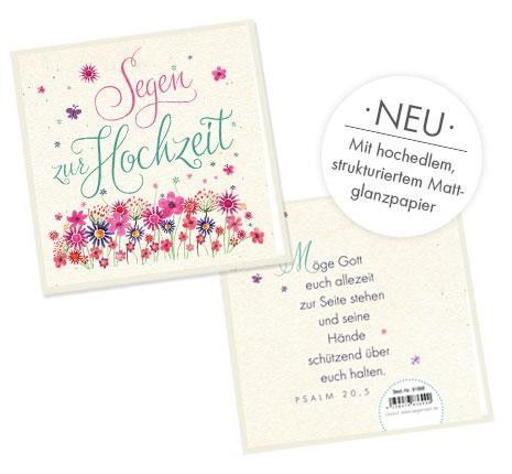 Segensart-Faltkarte: Segen zur Hochzeit_4942105_