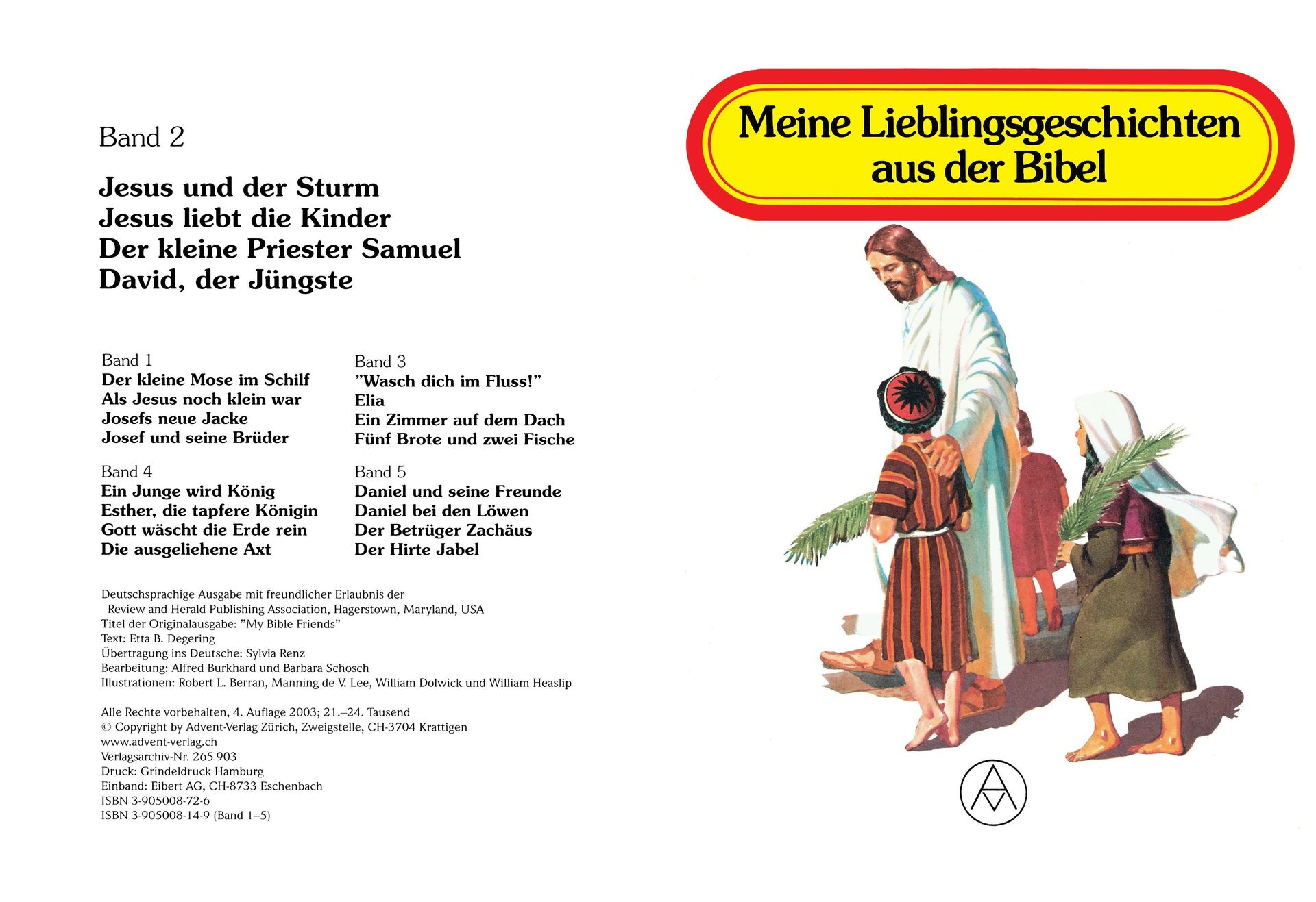 Advent-Verlag Schweiz-Meine Lieblingsgeschichten, Band 2_2210241_