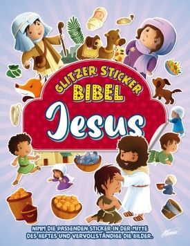 Adonia-Glitzer Sticker Bibel Jesus_2942613_