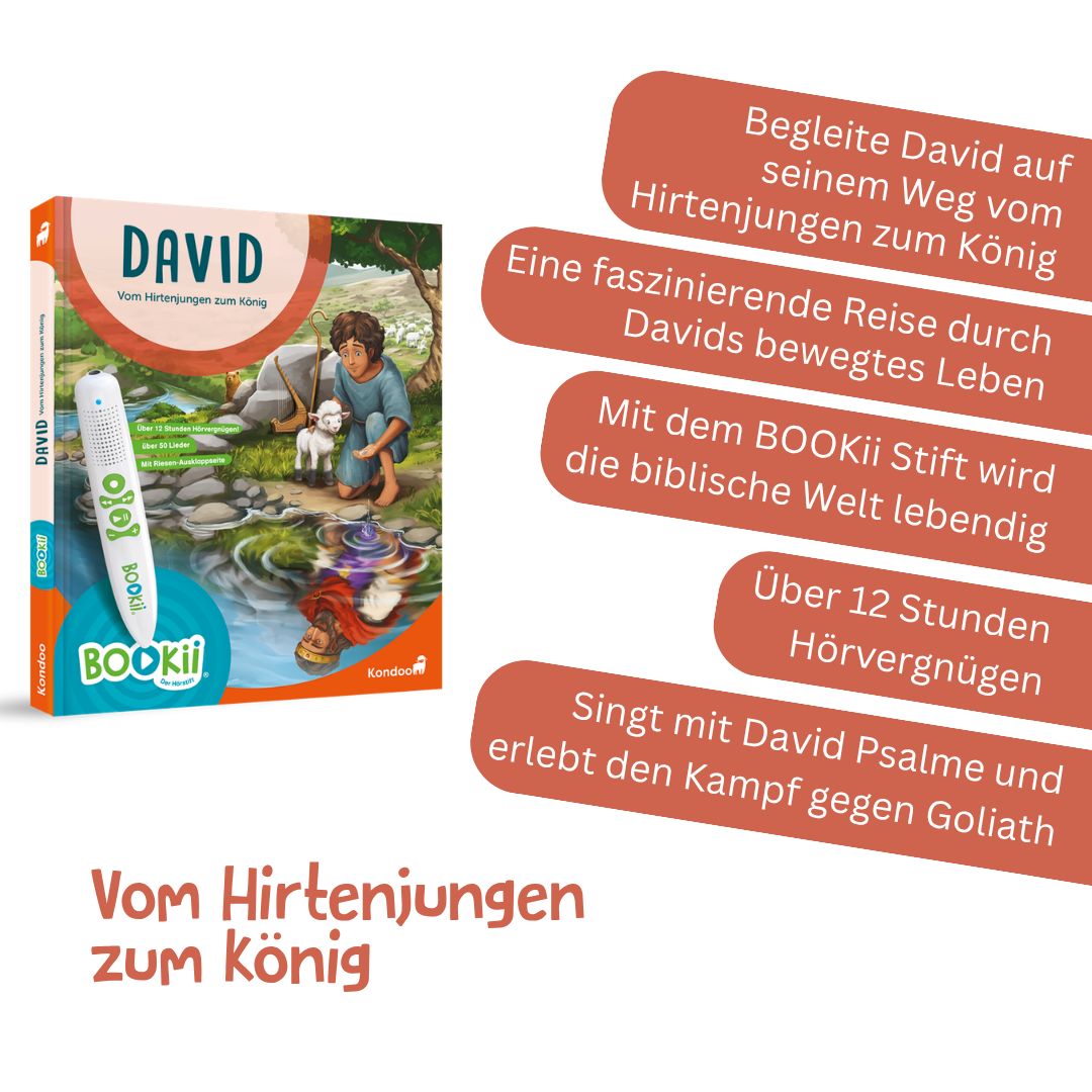 Kondoo Verlag-DAVID - Vom Hirtenjungen zum König, BOOKii-Buch_2443086_