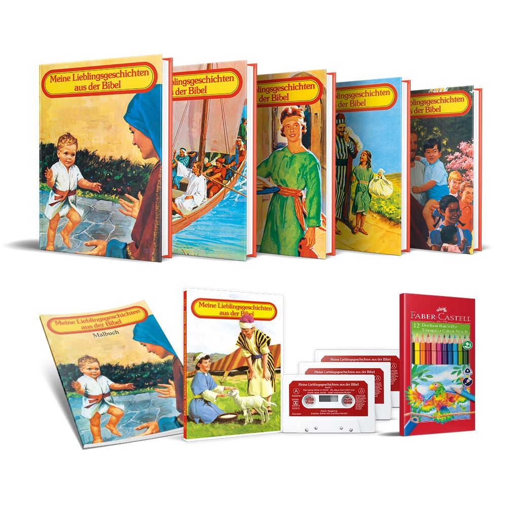 Advent-Verlag Schweiz-Serie: Meine Lieblingsgeschichten inkl. Kassetten 1-3 Mundart_2210250_