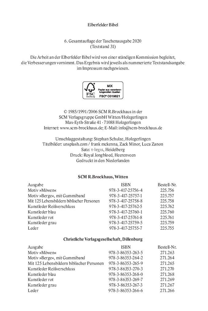 SCM Brockhaus-Bibel, Elberfelder, Brockhaus, Taschen, Kunstleder braun Reissverschluss_2942755_5 SCM Brockhaus-Bibel, Elberfelder, Brockhaus, Taschen, Kunstleder braun Reissverschluss_2942755_