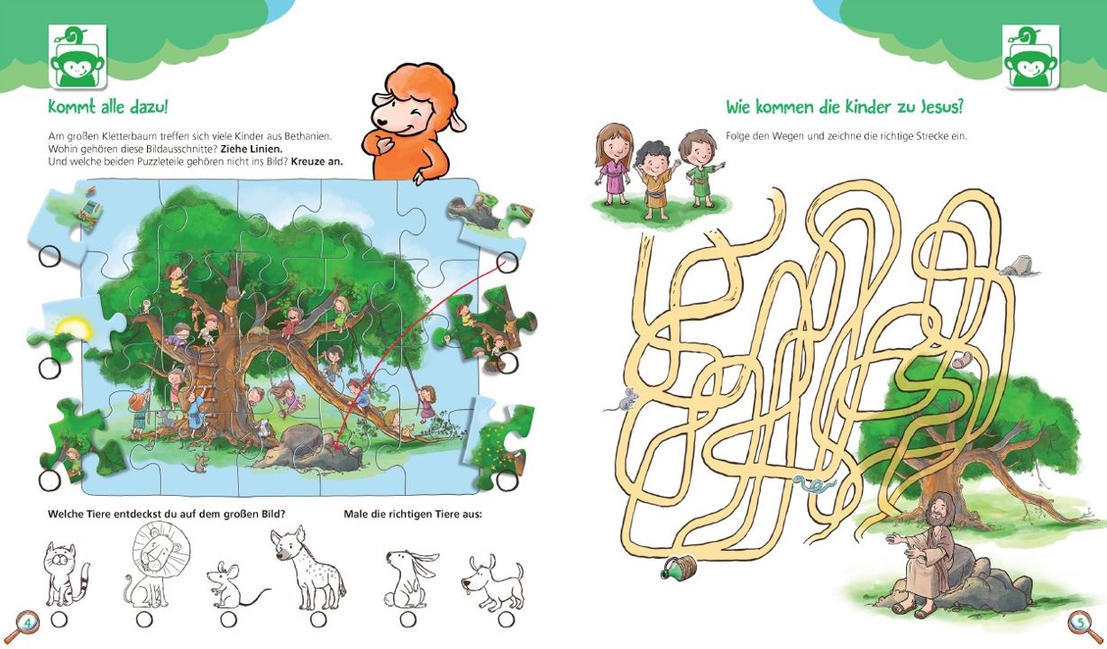 Kondoo Verlag-Malen. Spielen. Rätseln. Rund um Jesus, 4-6 Jahre_2442926_5 Kondoo Verlag-Malen. Spielen. Rätseln. Rund um Jesus, 4-6 Jahre_2442926_
