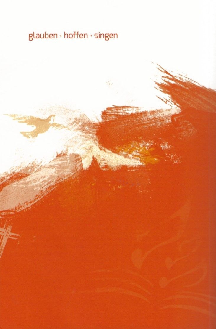 Advent-Verlag GmbH-Glauben - hoffen - singen, Softcover rot_2420154_