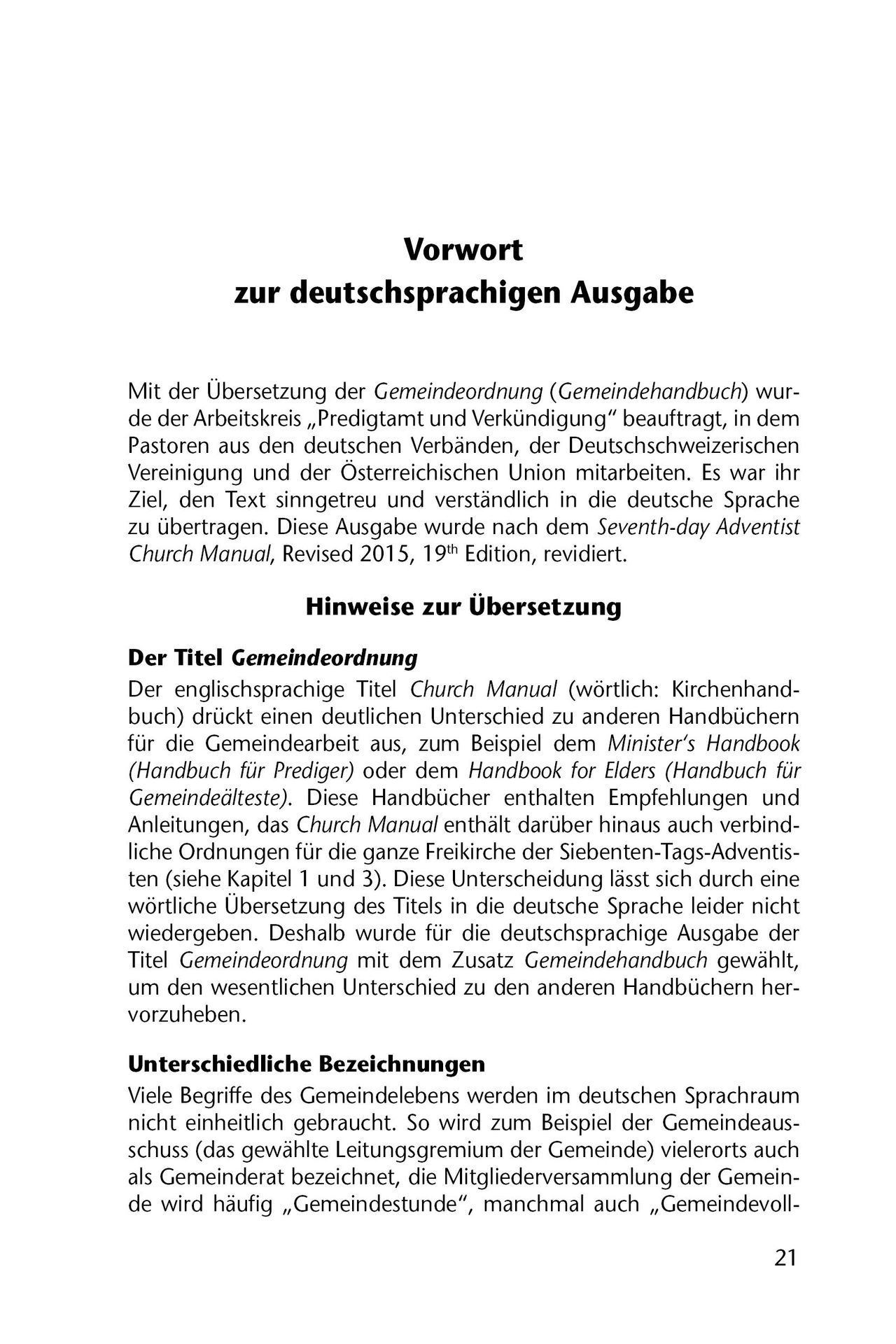 Advent-Verlag GmbH-Gemeindeordnung 2024 (Gemeindehandbuch) - digitale Version (PDF)_99919919_