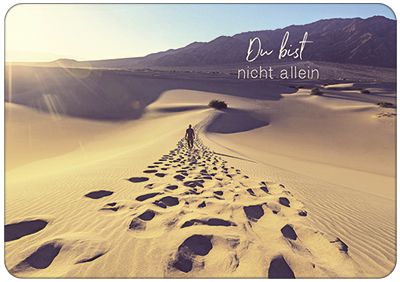 Hartung GmbH & Co. KG-Postkarte: Du bist nicht allein_4742869_