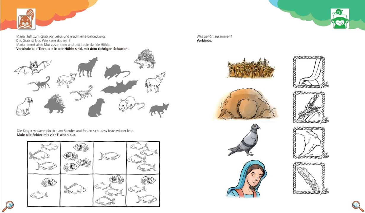 Kondoo Verlag-Malen. Spielen. Rätseln. Rund um Jesus, 4-6 Jahre_2442926_2 Kondoo Verlag-Malen. Spielen. Rätseln. Rund um Jesus, 4-6 Jahre_2442926_