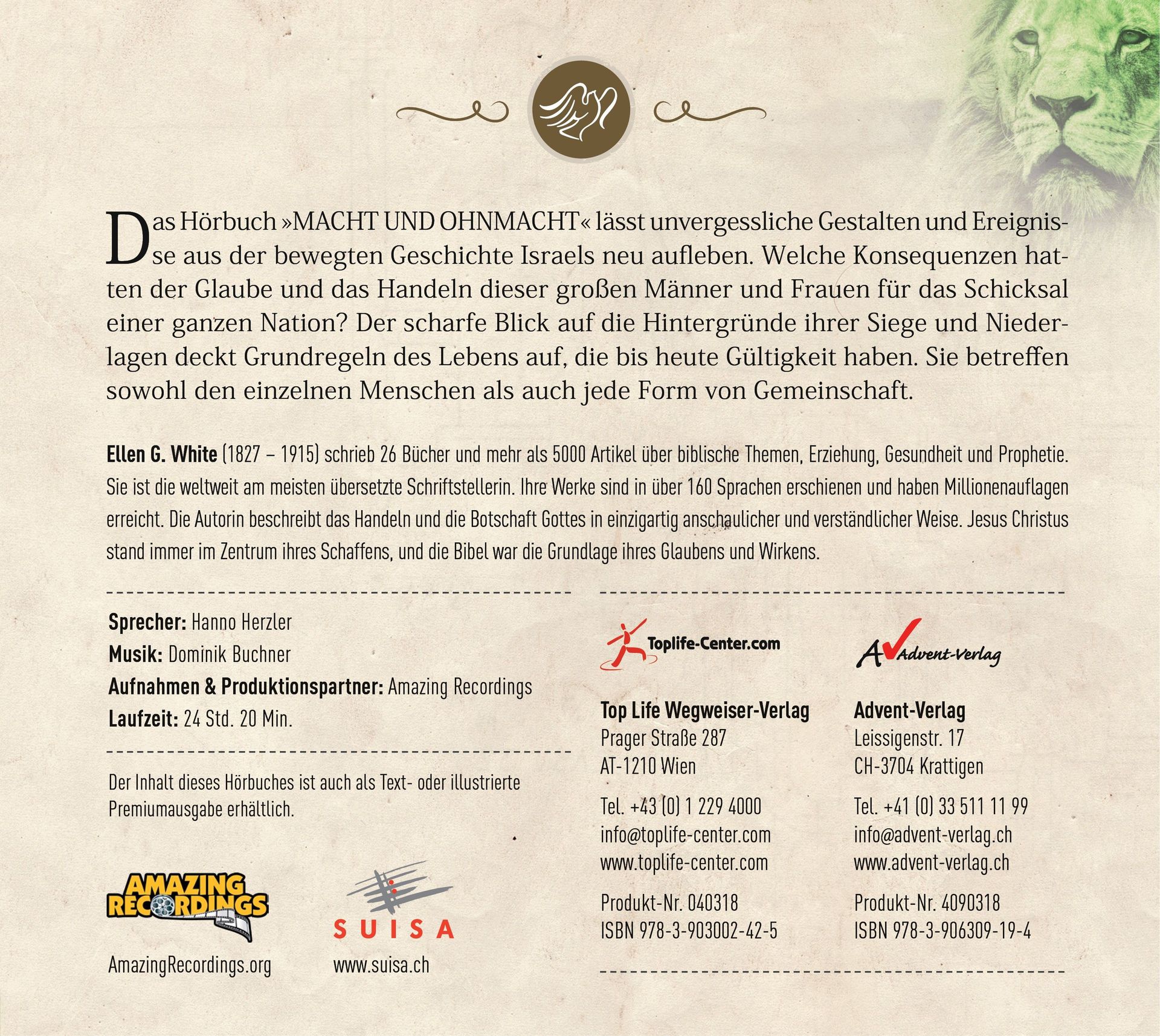 Advent-Verlag Schweiz-HB: Macht und Ohnmacht (2 MP3-CDs)_3611100_