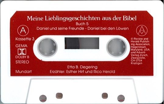 Advent-Verlag Schweiz-HB: Meine Lieblingsgeschichten, KS Bd 5, Mund. (1 Kassette)_3210266_