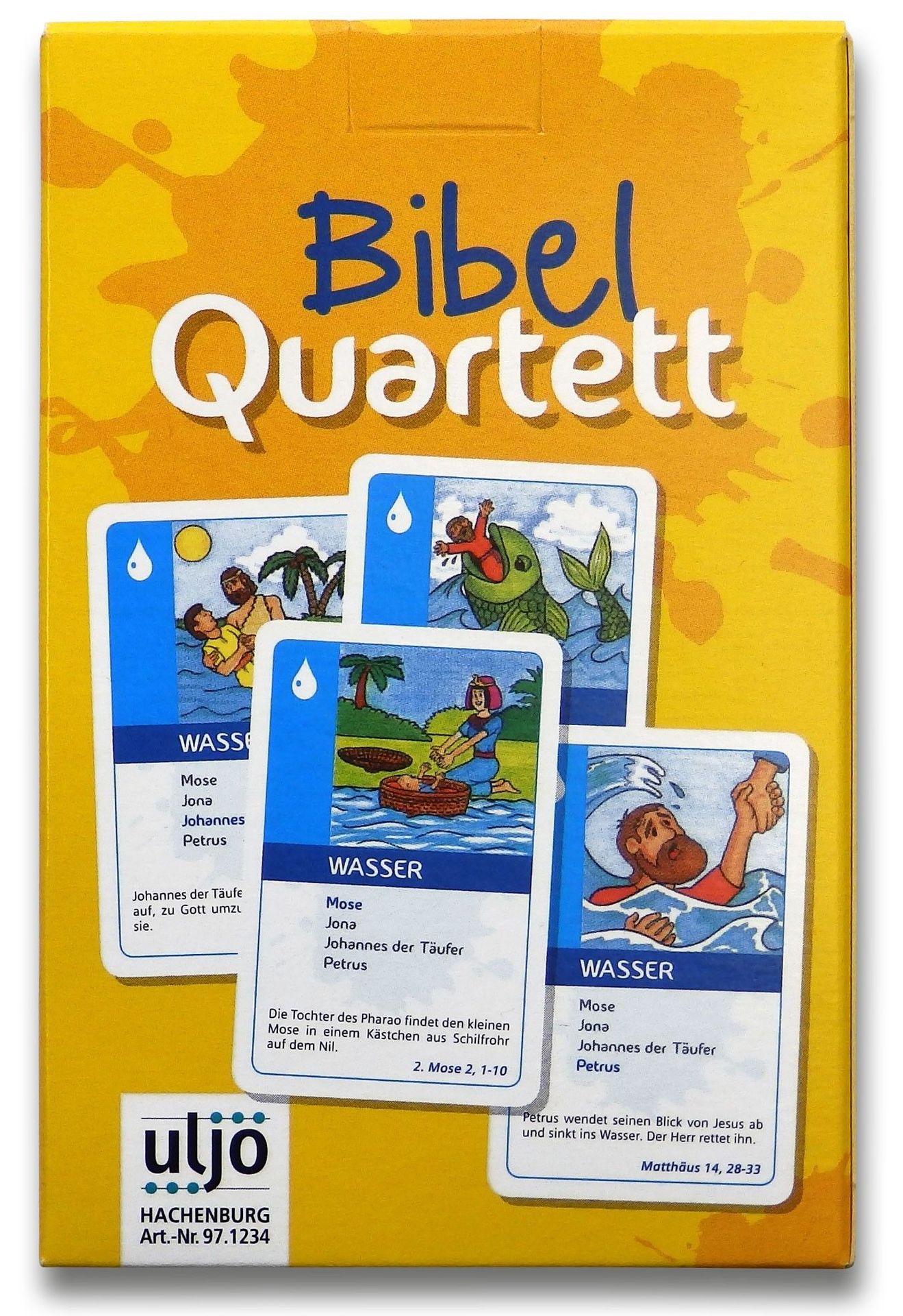 Fontis AG-Bibel Quartett, gelb, Kartenspiel_4640934_1 Fontis AG-Bibel Quartett, gelb, Kartenspiel_4640934_