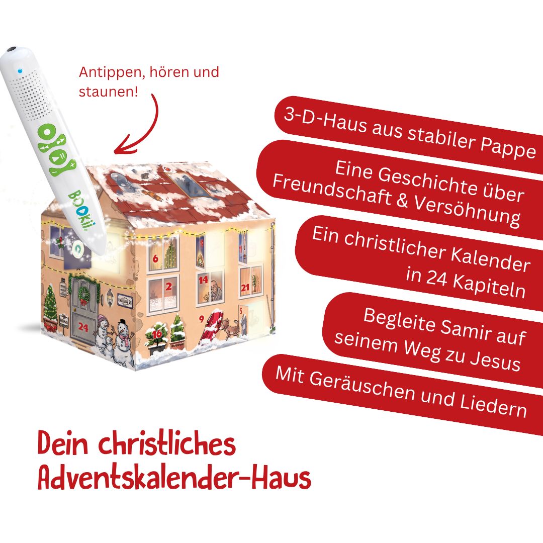 Kondoo Verlag-Adventskalender-Haus, BOOKii_4443087_