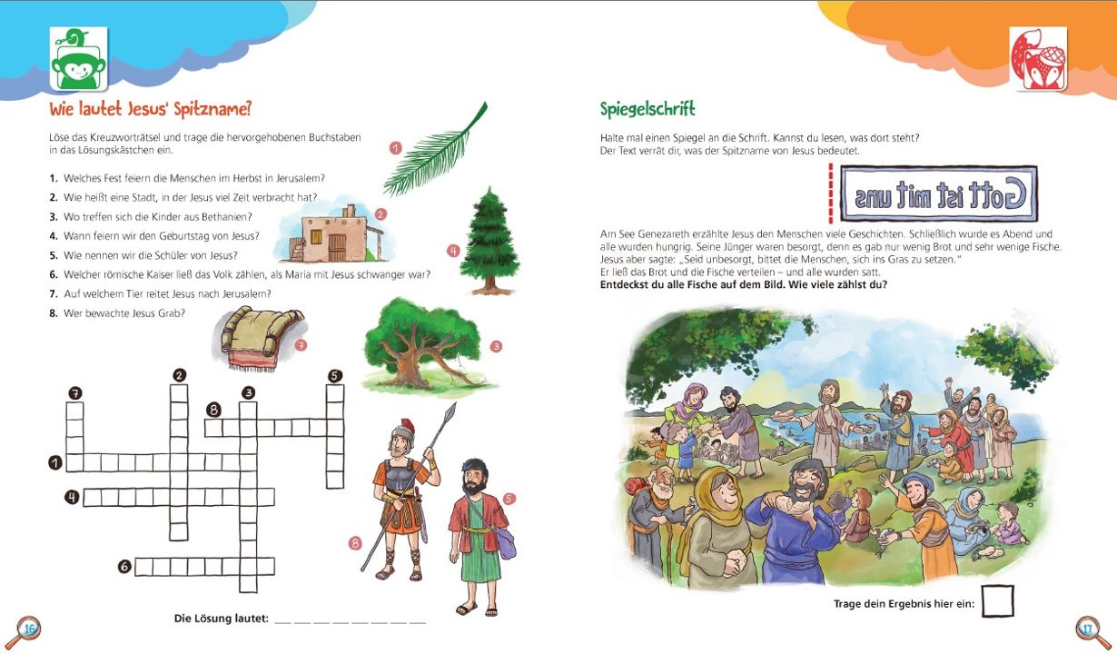 Kondoo Verlag-Rätseln, Knobeln, Entdecken. Rund um Jesus. 6-9 Jahre_2442927_