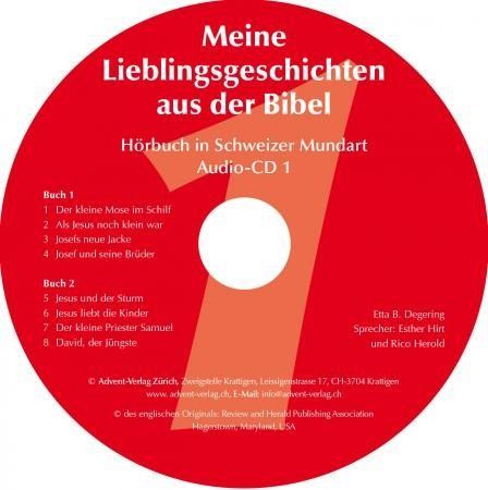 Advent-Verlag Schweiz-HB: Meine Lieblingsgeschichten, CD Bd 1+2, Mund. (1 Audio-CD)_3210260_