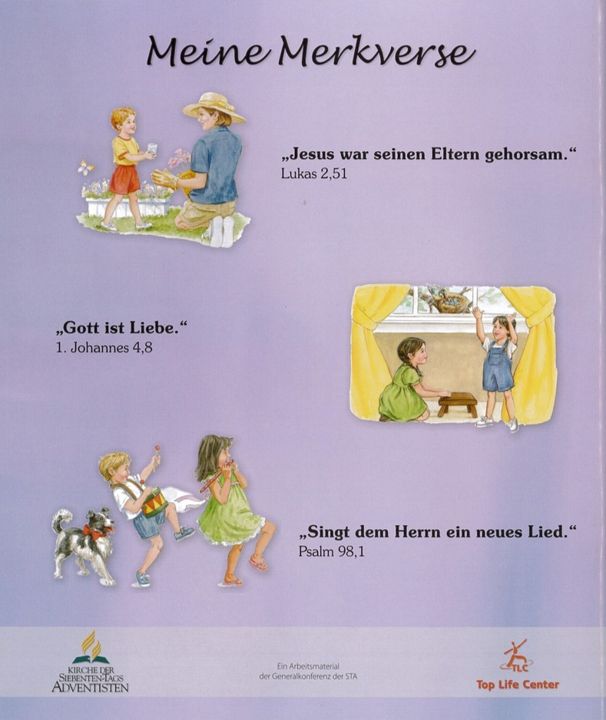 Top Life Center - Wegweiser Verlag-Lektion Erste Schritte mit Jesus, Zyklus B, 1. Viertel, Teilnehmer_1431536_