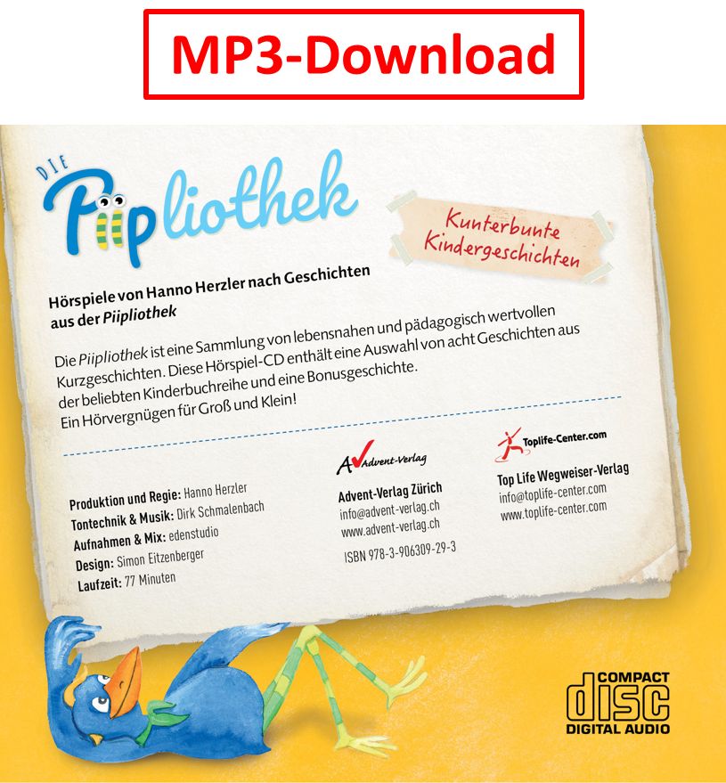 Advent-Verlag Schweiz-HB: Die Piipliothek - digitale Version (MP3-Download)_2413019_3 Advent-Verlag Schweiz-HB: Die Piipliothek - digitale Version (MP3-Download)_2413019_