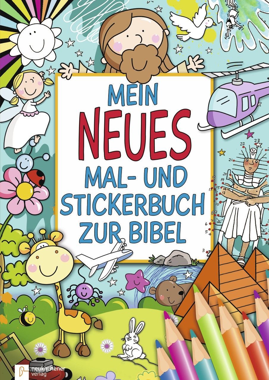 AVA Verlagsauslieferung AG-Mein neues Mal- und Stickerbuch zur Bibel_2941711_