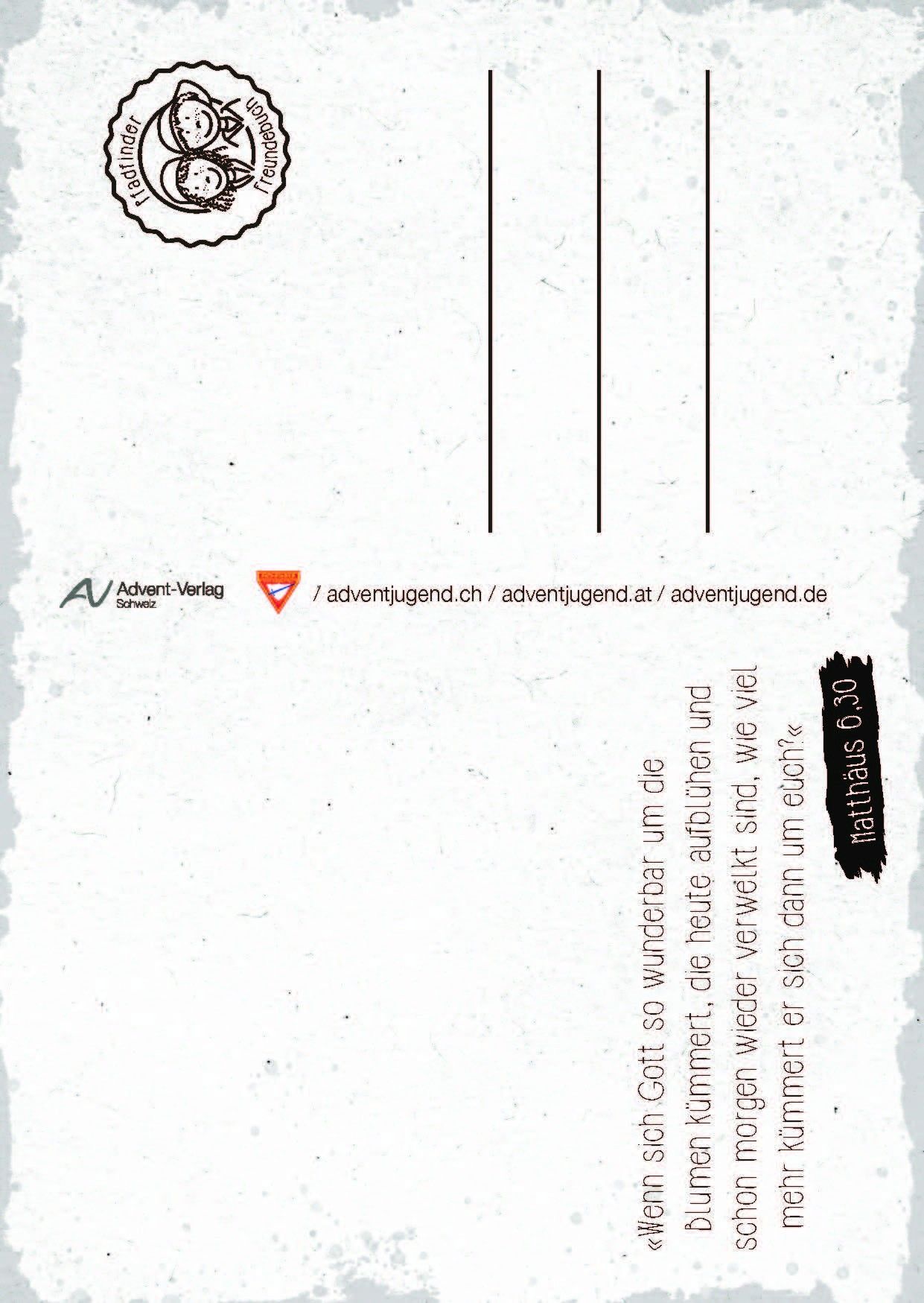 Advent-Verlag Schweiz-Pfadfinder, Postkartenset_4412165_