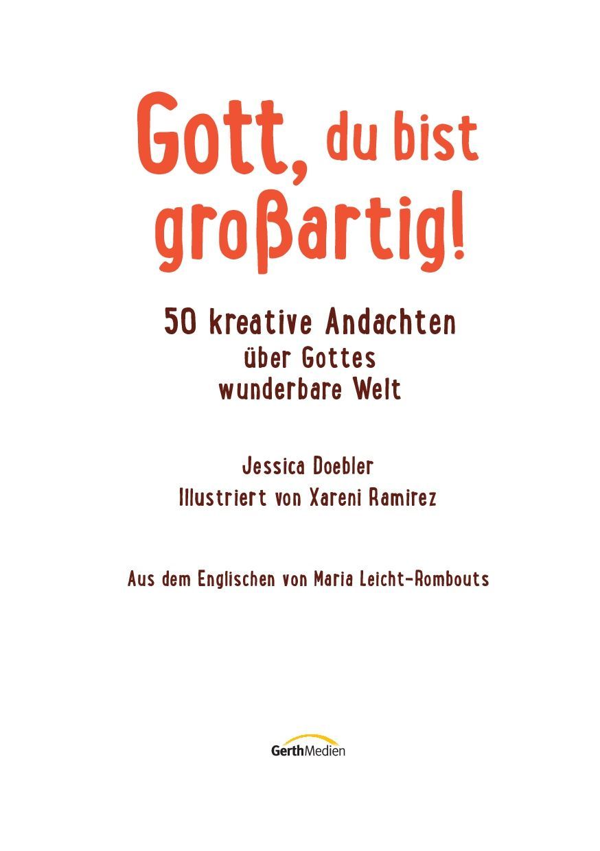Gerth Medien-Gott, du bist grossartig (Andachtsbuch)_2942817_