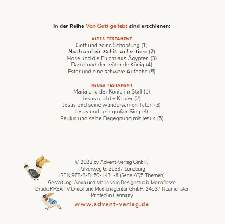 Advent-Verlag GmbH-Von Gott geliebt, Serie AT (5 Themen)_2422299_