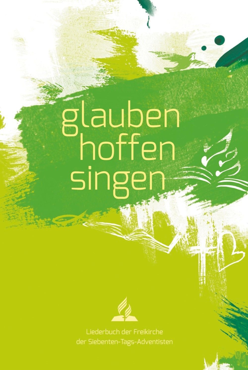 Advent-Verlag GmbH-Glauben - hoffen - singen, Softcover grün_2420155_