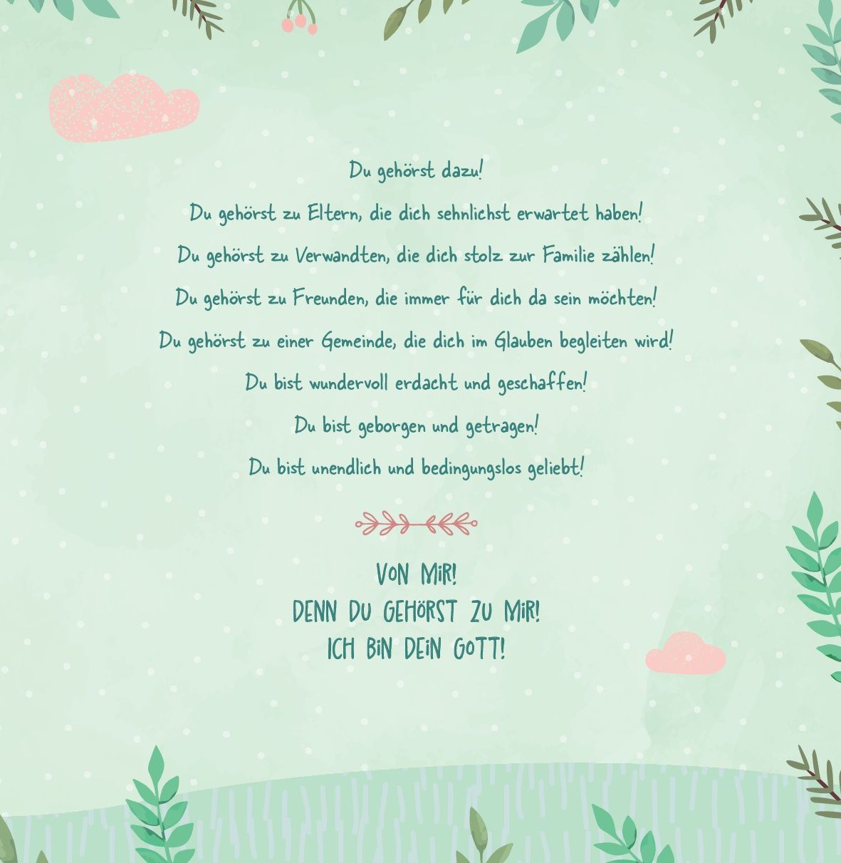 Advent-Verlag GmbH-Du gehörst dazu! Erinnerungen an deine Kindersegnung_2440995_