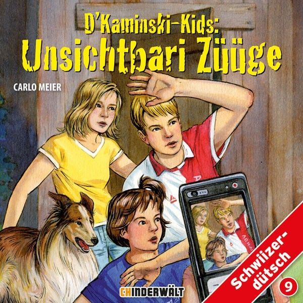 AVA Verlagsauslieferung AG-HB: Kaminski-Kids 9: Unsichtbari Züüge, Mundart (1 Audio-CD)_3641335_
