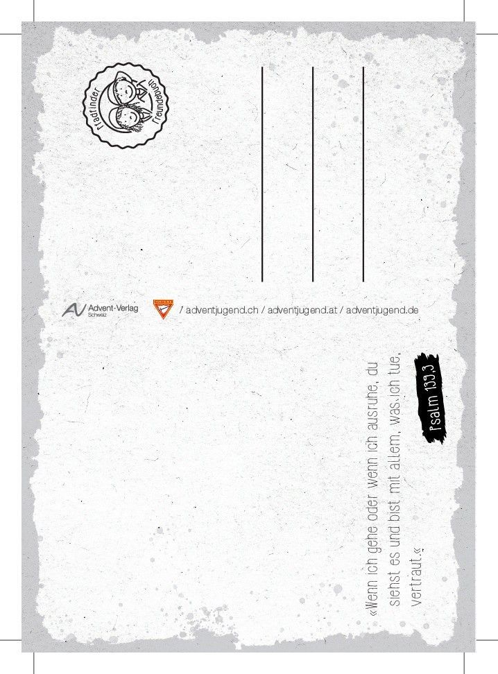 Advent-Verlag Schweiz-Pfadfinder, Postkartenset_4412165_