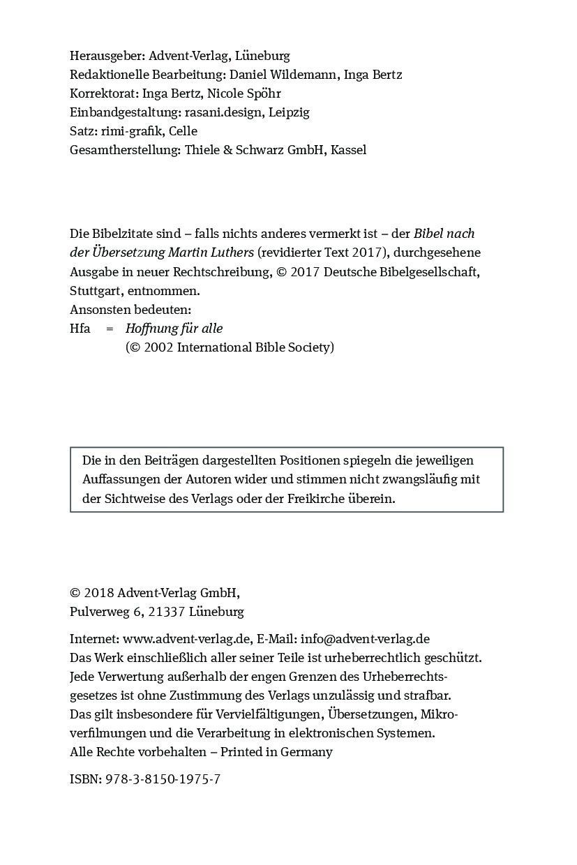 Advent-Verlag GmbH-Glauben heute 2018_2421252_4 Advent-Verlag GmbH-Glauben heute 2018_2421252_